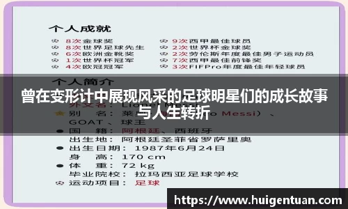 曾在变形计中展现风采的足球明星们的成长故事与人生转折